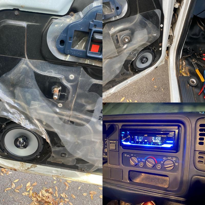 Could have used wire connectors. Used electrical tape.