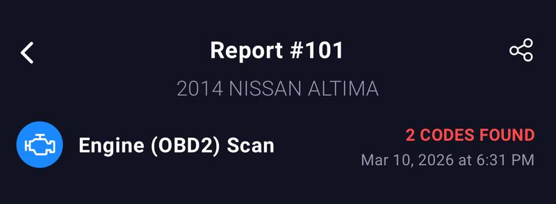 Fault light of Roadtrek 170 RV