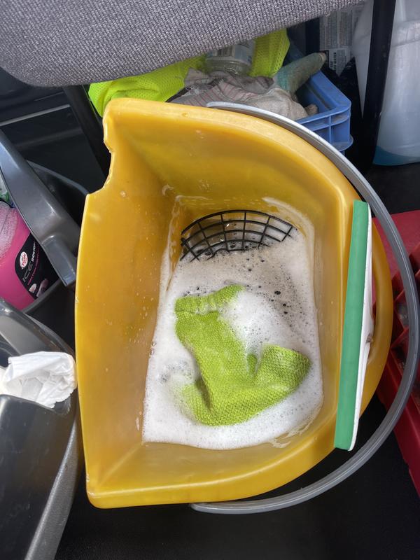 Auto Zone - Bucket of Cleaning Supplies