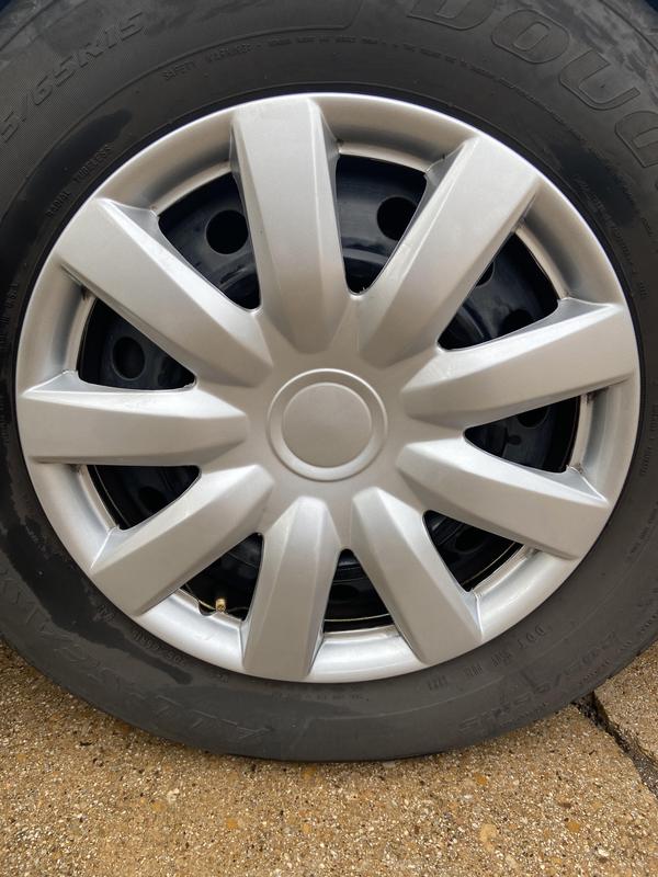 KT Silver 15in Universal Wheel Cover / Hub Cap