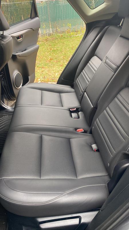 It worked on the dash and door panels too.