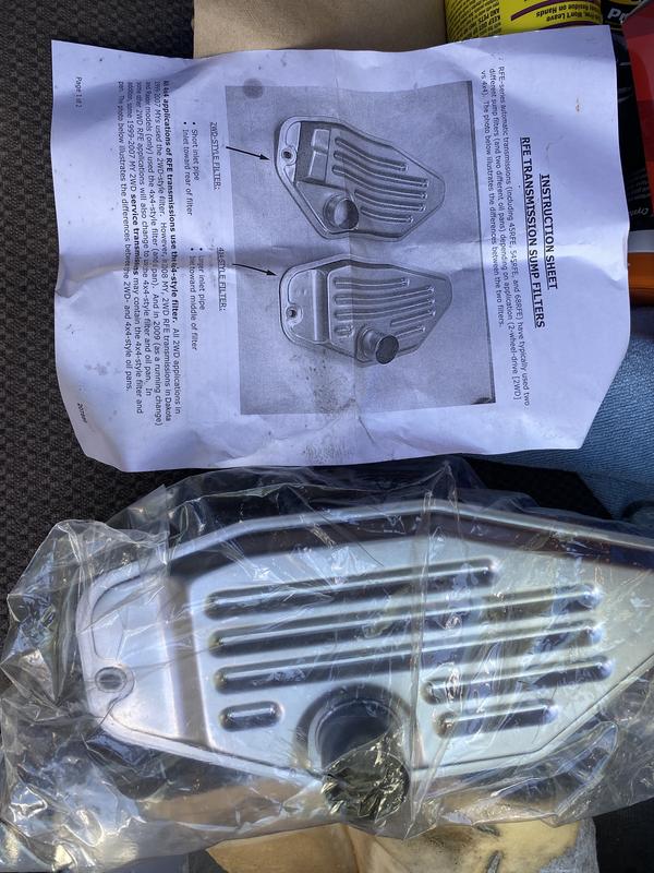 Duralast Automatic Transmission Filter TF98 Reviews