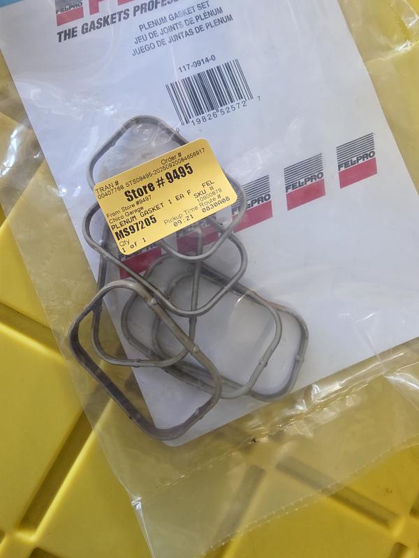 FEL-PRO MS 96455 Plenum Gasket Set - Premium Quality Engine Sealing