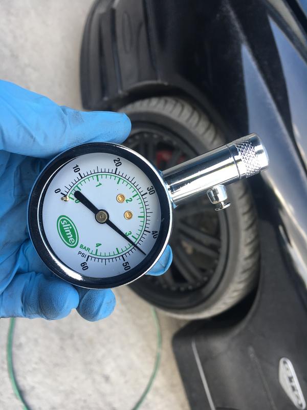 Slime Chrome Dial Tire Gauge