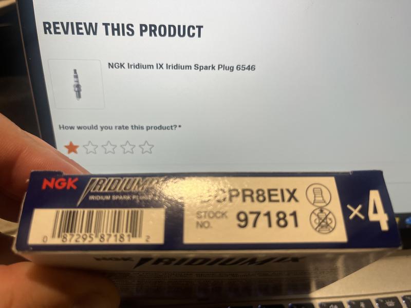 4x NGK Upgrade Iridium IX Spark Plugs for BMW 1170cc K1200GT 03->11/05 #6046