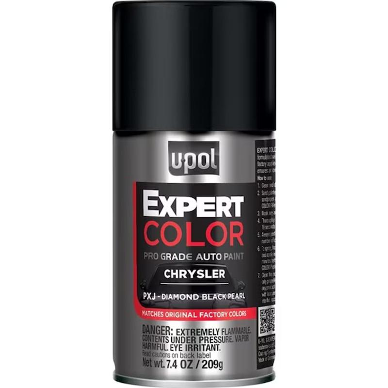 U-POL Expert Color Touch Up Paint Diamond Black Paint Code PXJ