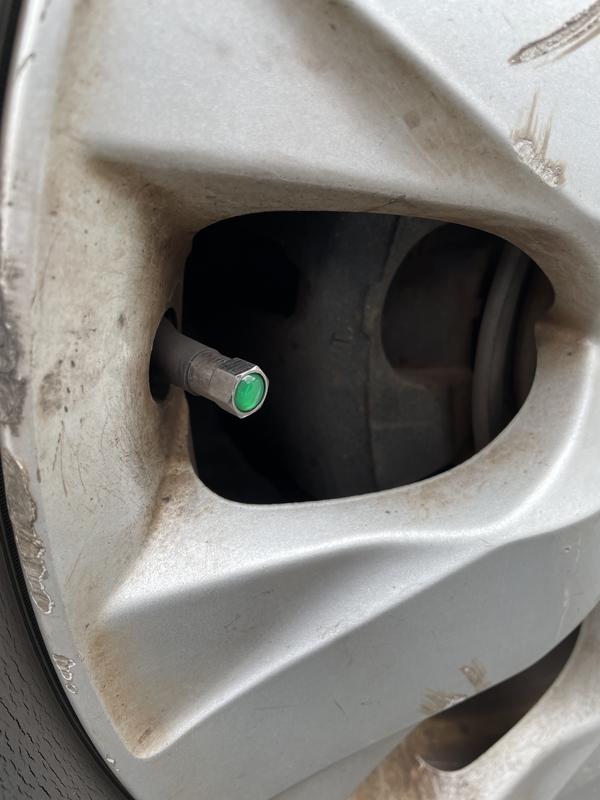 Slime Nitrogen Tire Valve Stem Caps 4 Pack