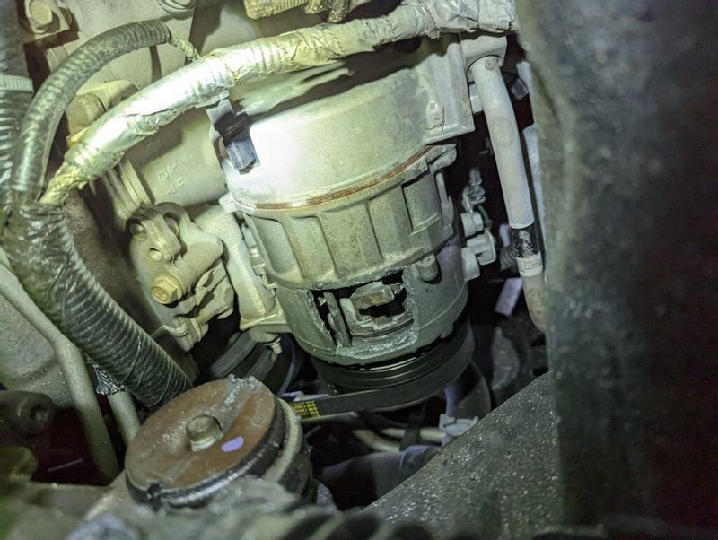 Compressor came apart