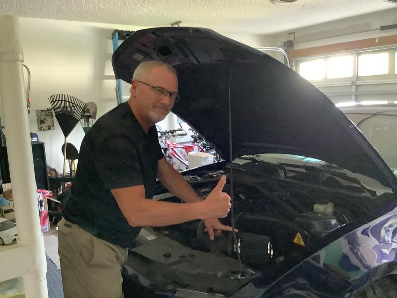 Spectre air filter on my 2013 Audi TTS