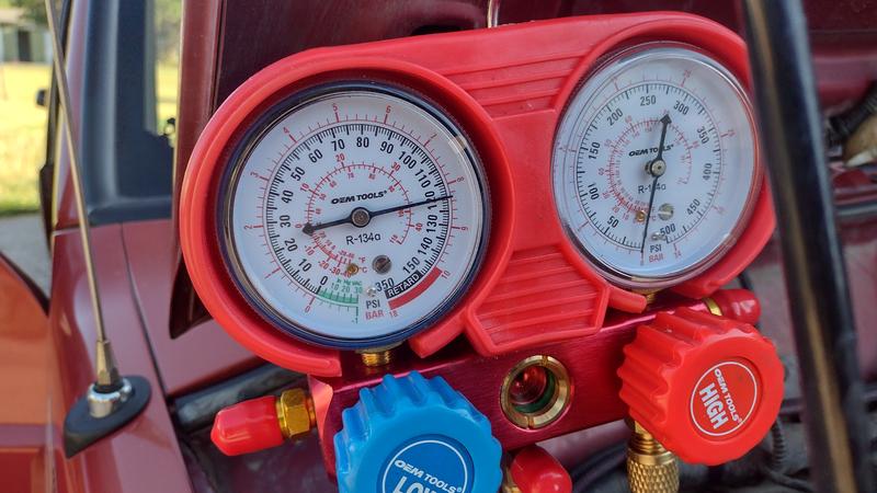 Used with vacuum pump