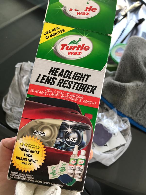 Turtle Wax Headlight Lens Restorer Kit