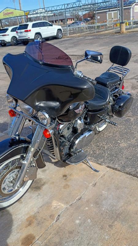 The front fairing is what I painted