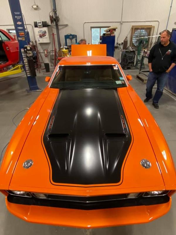 The day of its send off...