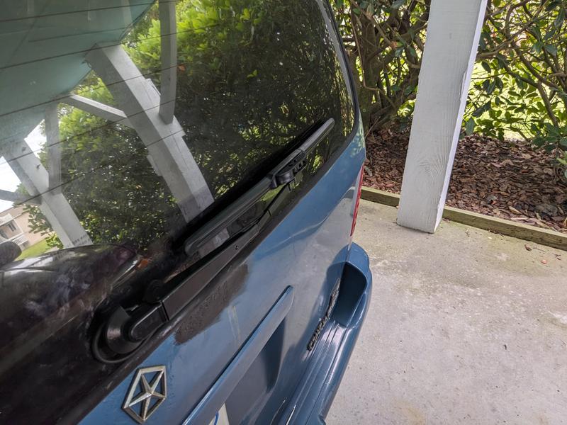 Wiper installed
