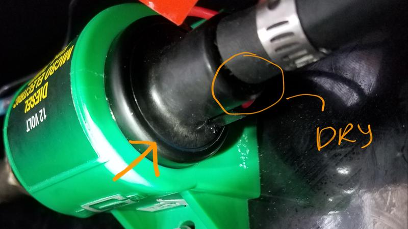 Mr Gasket 4-7 PSI 35 GPH Electric Diesel Fuel Pump 12D