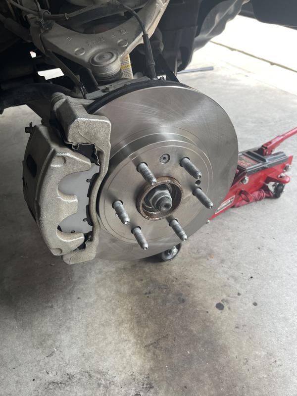 New rotor and break pads
