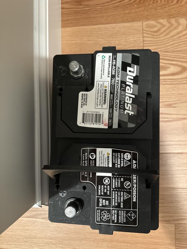 Duralast Platinum AGM Battery BCI Group Size 48 760 CCA H6AGM Reviews