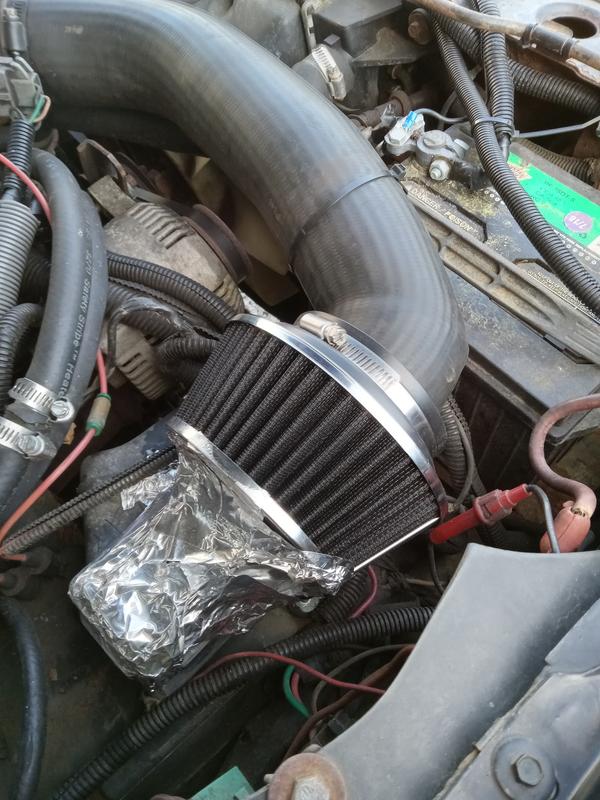 Instant cold air intake