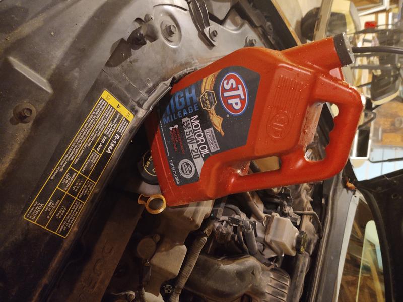 STP High Mileage Conventional Engine Oil 5W20 1 Quart Reviews
