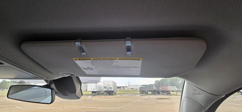 ProElite Clip-On Small Visor Mirror