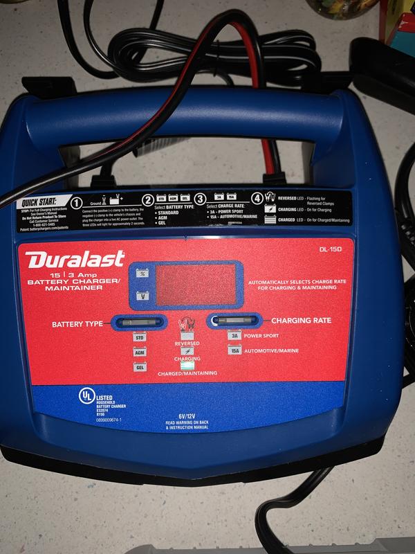 duralast battery charger