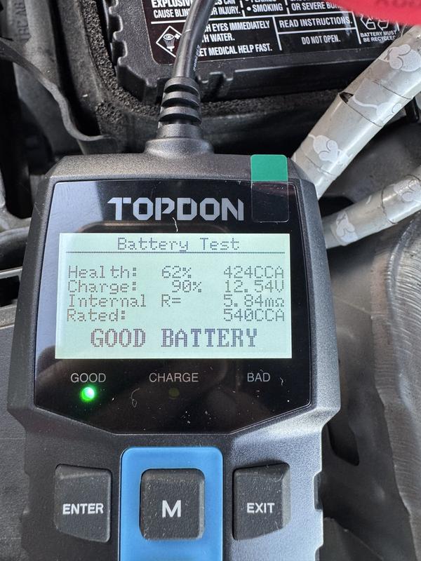 My new Duralast Battery