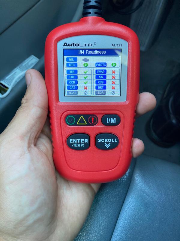 AUTEL OBDII Code Reader with Live Data and Auto VIN AL329R - The Home Depot