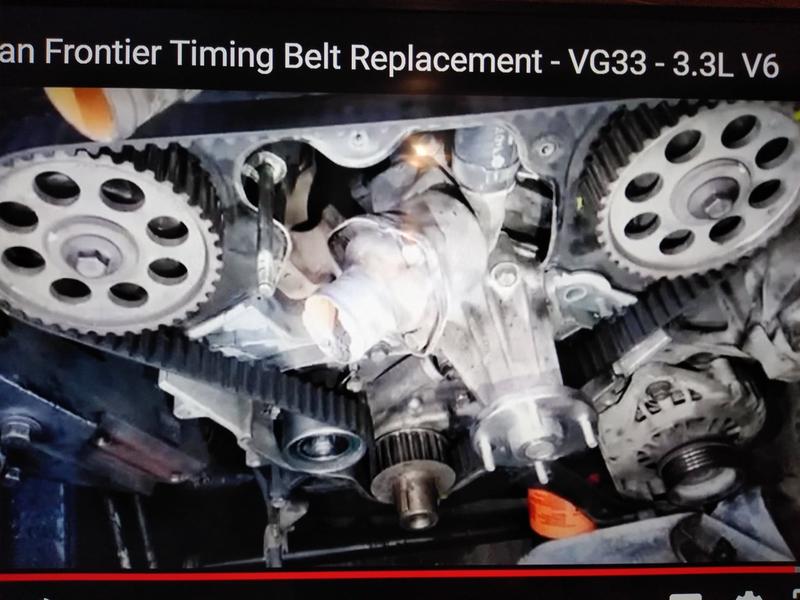 thumbnail interactive-video image 1 of Timing Belt Kit With Water Pump & Head Gasket Set For 96-04 Nissan Xterra Frontier 3.3L 1 of 4