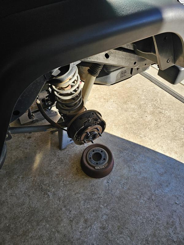 taking out old pieces