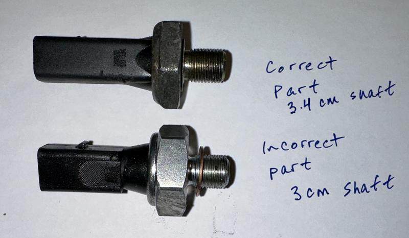 Duralast Engine Oil Pressure Switch PS444