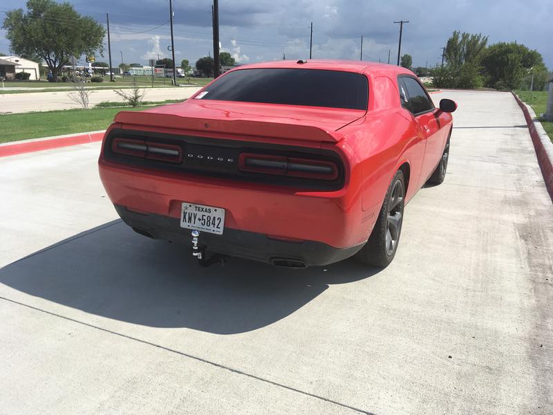 trailer hitch dodge challenger