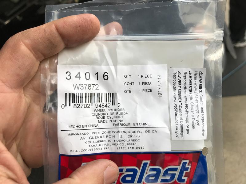 Duralast Wheel Cylinder 34016