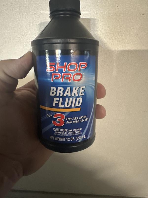 ShopPro DOT 3 Brake Fluid 12oz