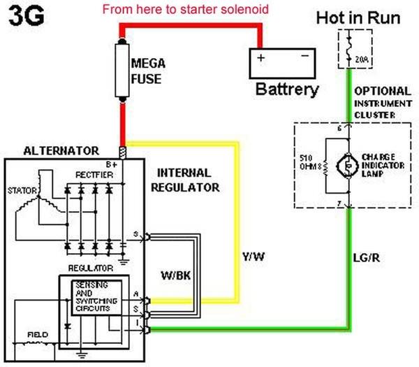 53 Ford 3g Alternator Wiring Diagram - Wiring Diagram Resource