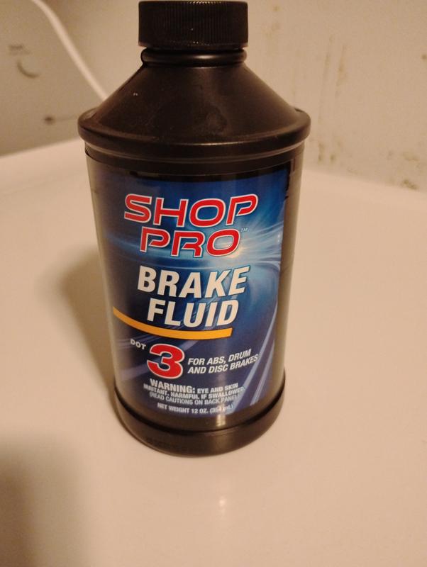 ShopPro DOT 3 Brake Fluid 12oz