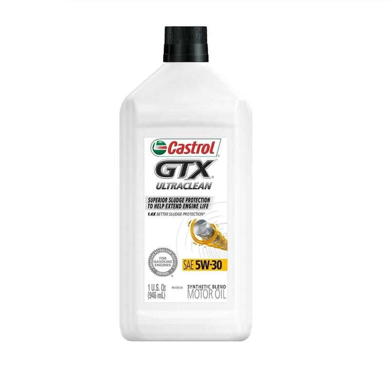 Castrol GTX Synthetic Blend 5W-30 Engine Oil 1 Quart | AutoZone
