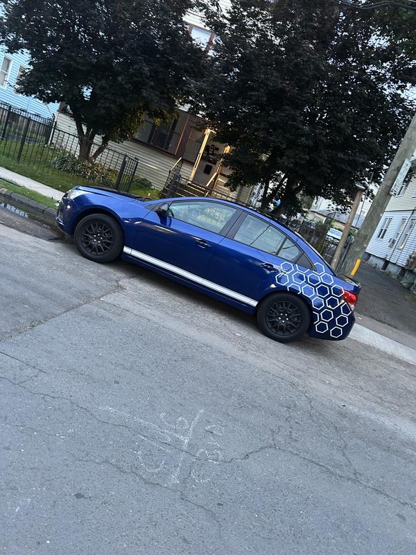 Prostripe White 3in X 20ft Rally Rocker Pinstriping