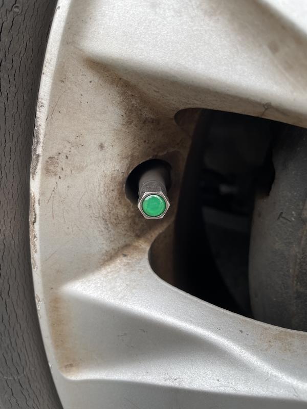 Slime Nitrogen Tire Valve Stem Caps 4 Pack