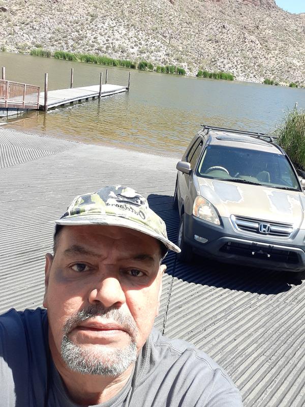 My 2002 crv. With autozone parts.