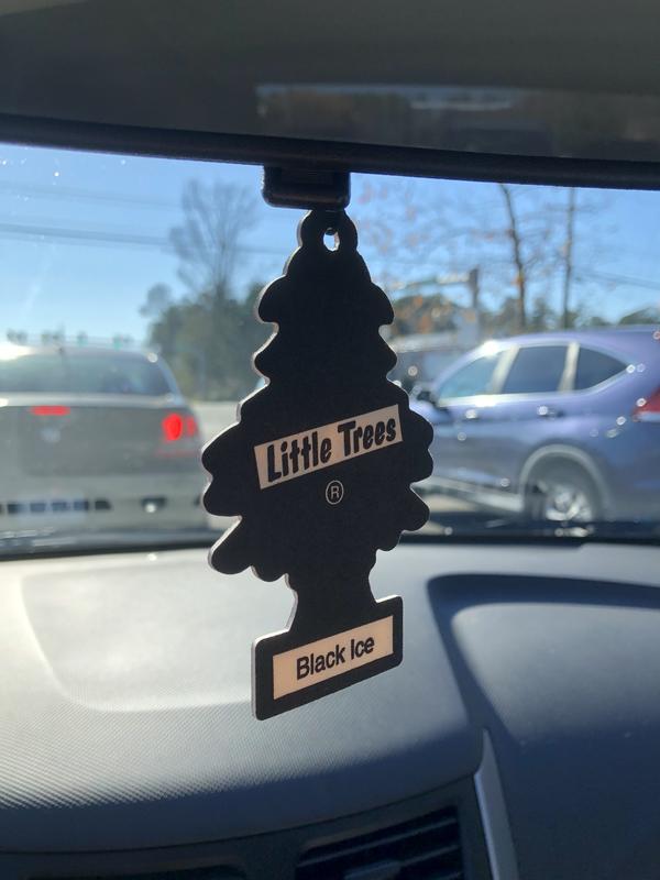 Little Trees Hanging Air Freshener Black Ice Scent 3 Piece