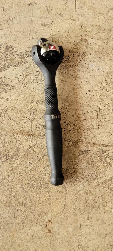 ★デビッドローマン★美品★良品★ラジアル★13mm★113g★ Titan 1/4in Drive Swivel Head Micro Ratchet