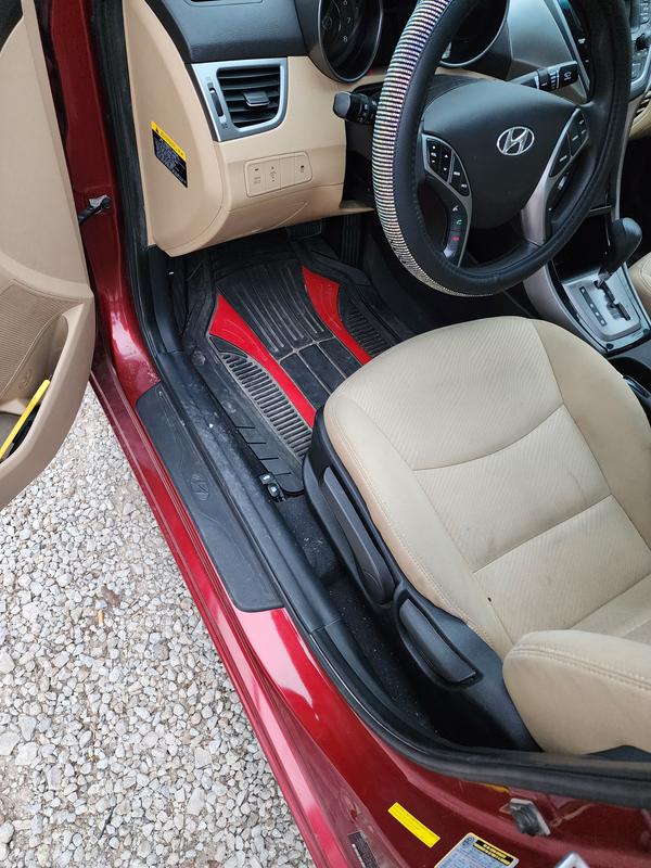 ProElite Carbon Red Floor Mats 3 Piece Reviews