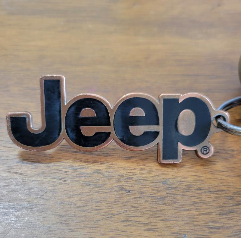 Plasticolor Jeep Enamel Key Chain