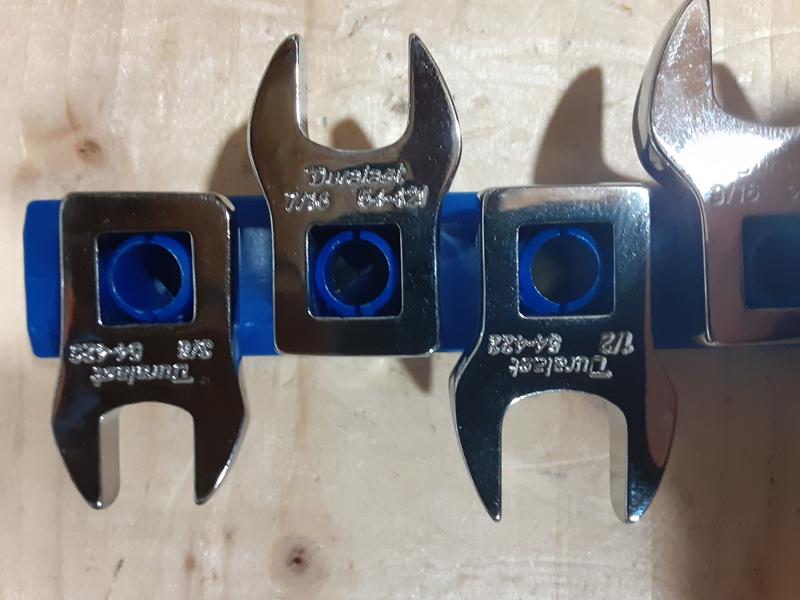 Duralast SAE Crowfoot Wrench Set 8 Piece