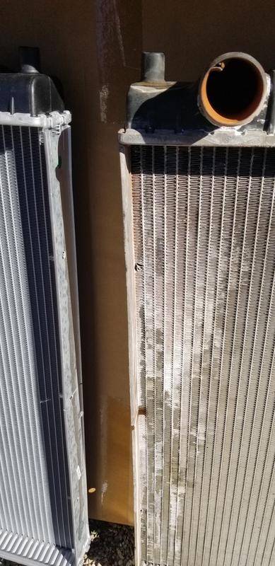 New radiator 1999 ford r250sd