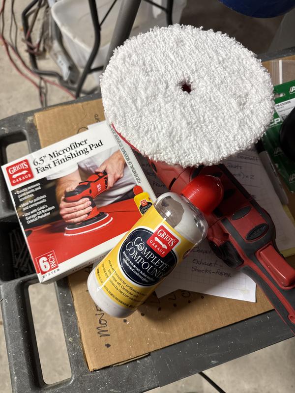 Griot's Garage 6 1/2in Microfiber Fast Finishing Pad | AutoZone