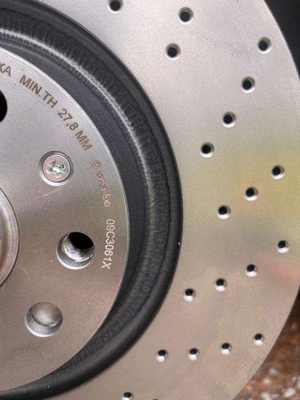 BREMBO 09.B356.21 Rotors De Disque De Frein - Diamètre 300mm Épaisseur 26mm