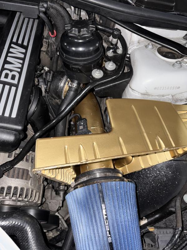 The plastic mass air flow sensor insert part gets deformed after engine heats up and then cools down would like to purchase the metal one that's online but I can't find it at the stores