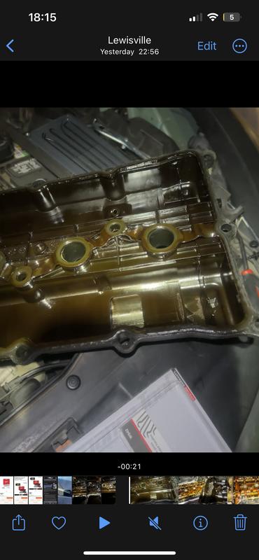 Valve cover gasket needed to be replaced