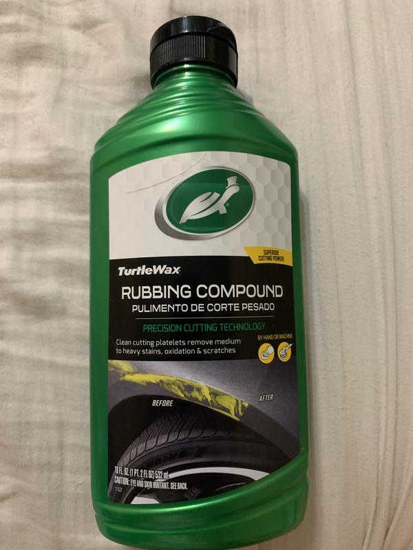 Turtle Wax Rubbing Compound, I bought this for taking out s…